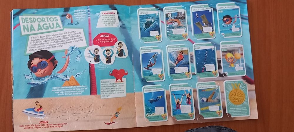 Caderneta COMPLETA Super Desportos Pingo Doce