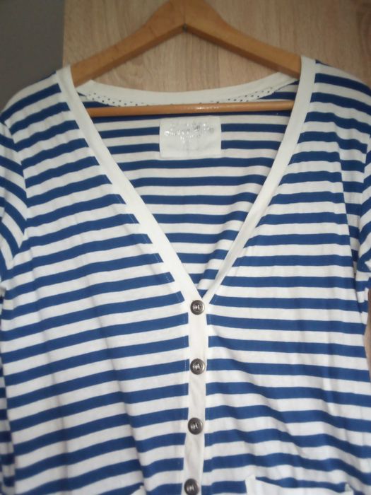 Sweterki sweter w paski marynarski 40/42