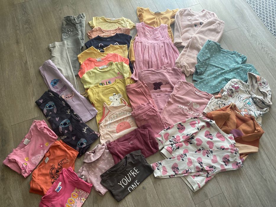 Paka ciuchów dla dziewczynki rozmiar 98