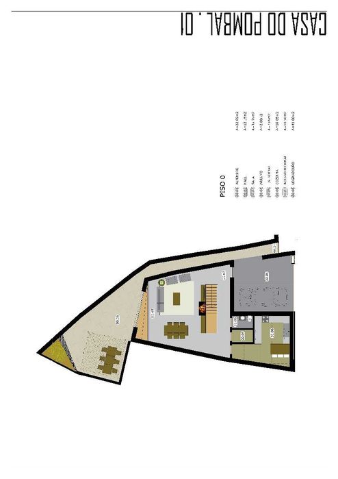 Terreno com projeto aprovado para construção de moradia T3 no campo