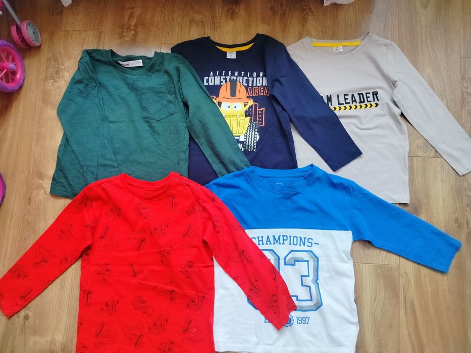 Paka ubranek dla chłopca 116/122