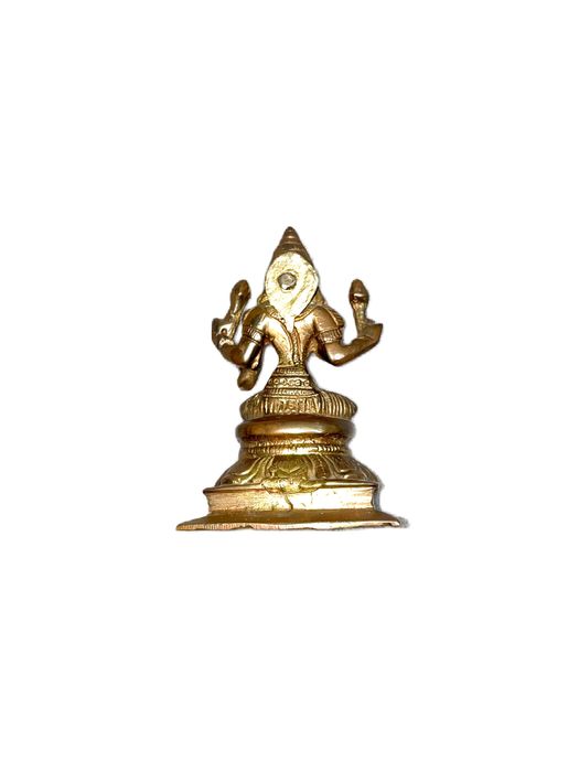 idolo religioso e estatueta Lakshmi Devi bronze