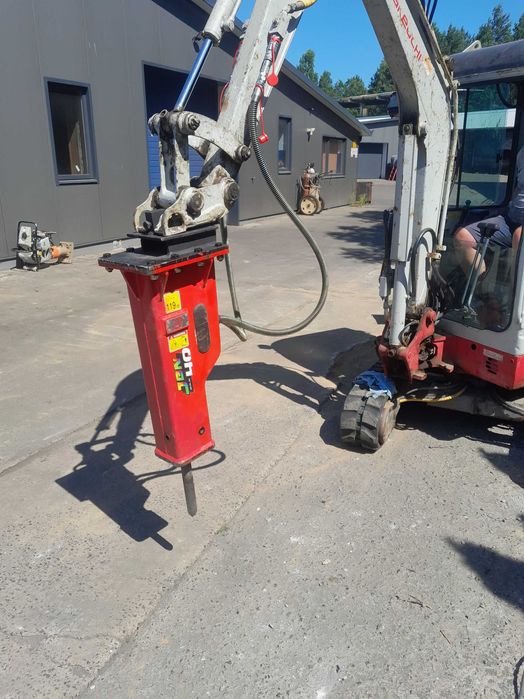 Kucie betonu Usługi koparką Koparko-ładowarką Minikoparką Prace ziemne