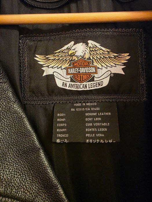 WWF / WWE / Wrestling Bret the Hitman Hart Harley Davidson Kurtka