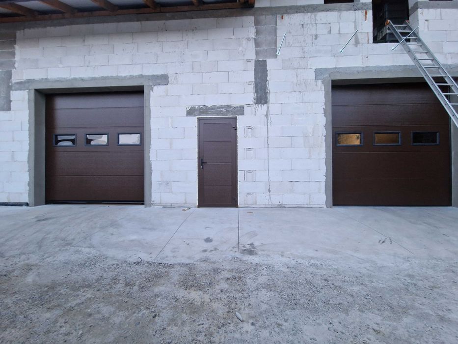 Brama grażowa brąz 3000x2125