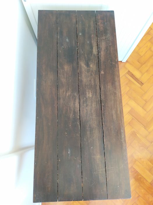 Mesa/secretária madeira maciça