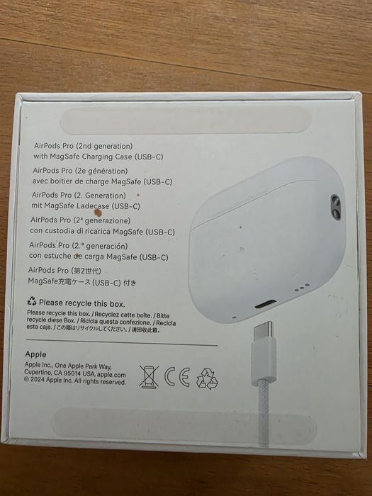 Нові навушники. Aplle airpods pro