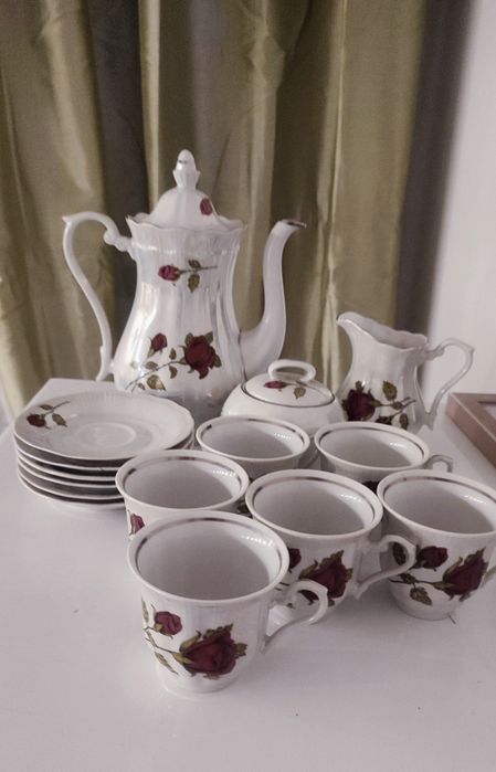 Wałbrzych Porcelana PRL glazurowana stan igła