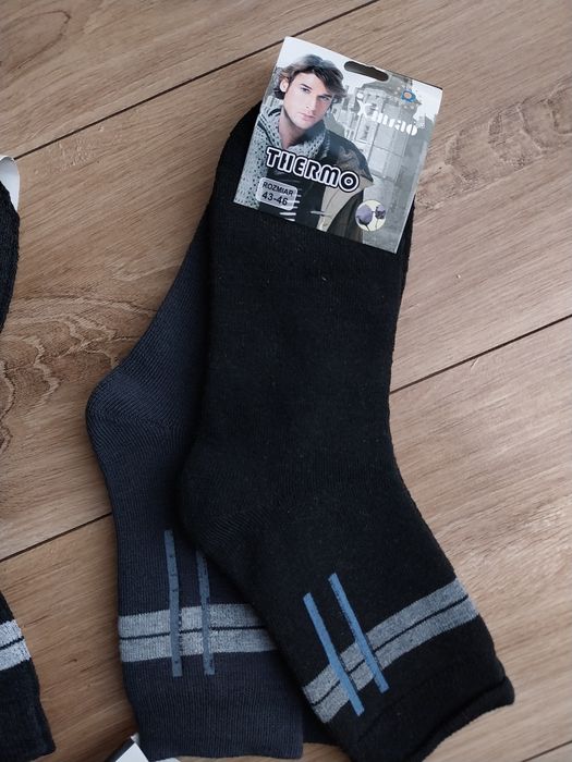 Skarpety męskie zimowe thermo 43-47