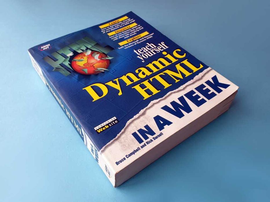 Livro "Teach Yourself Dynamic HTML In A Week"64398316623618120