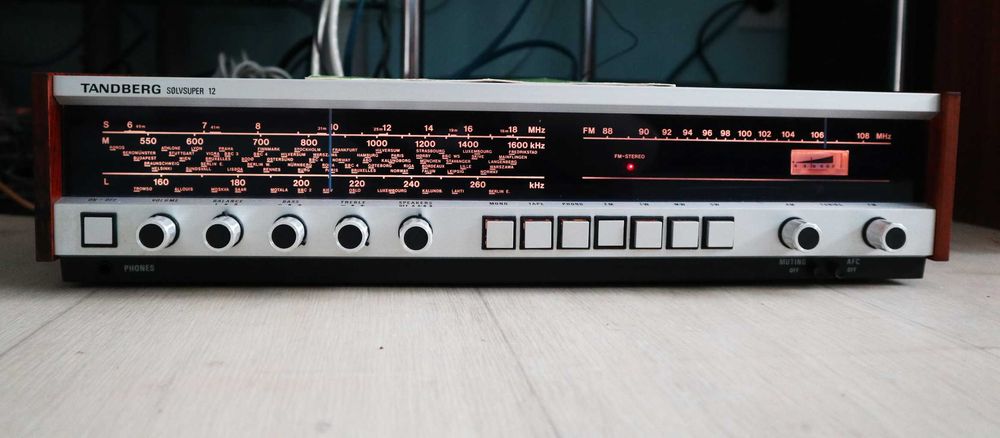 Ресивер усилитель Tandberg solvsuper 12 как новый с паспортом 1976 год