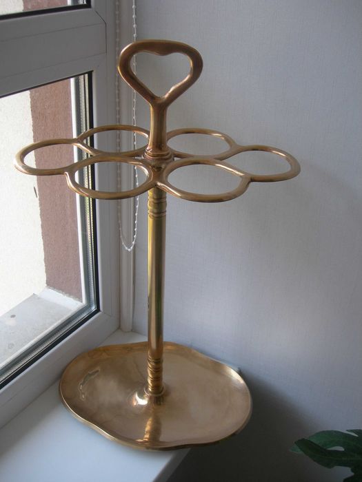 Подставка для зонтов, зонтница, бронза, Франция