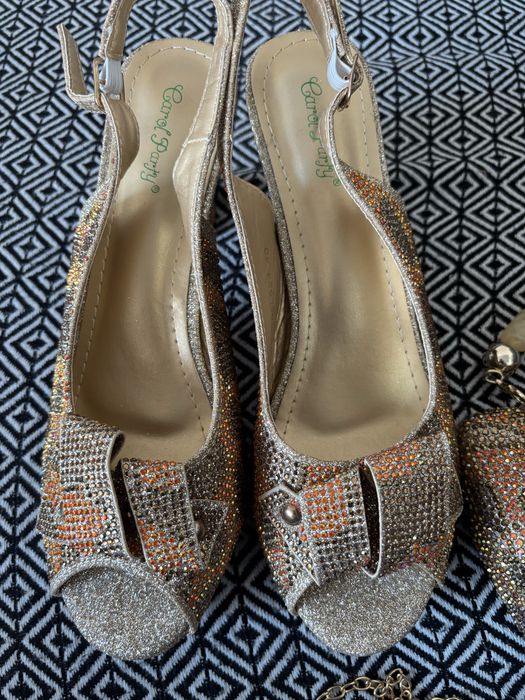 Buty torebka zestaw sylwestrowy .
