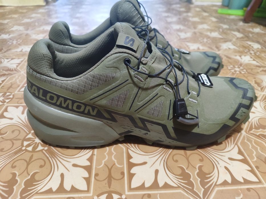 Кросівки Salomon SPEEDCROSS 6 FORCES - олива