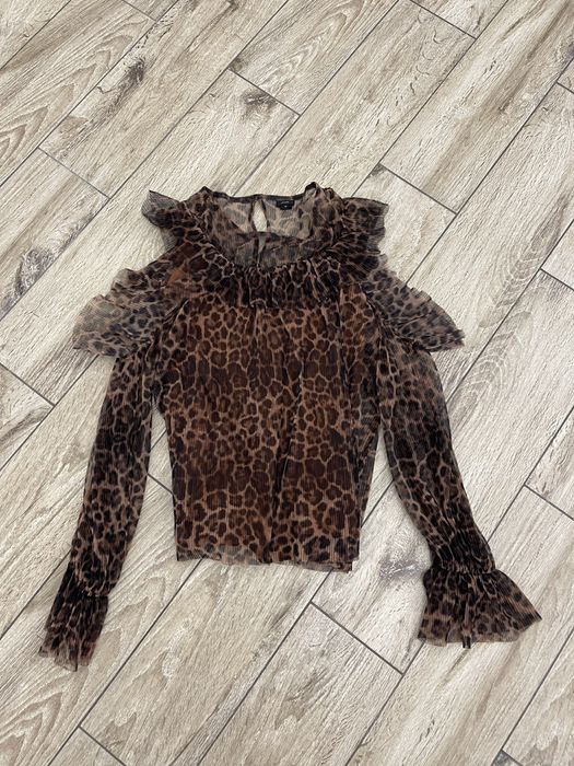 Стильна леопардова блузка
