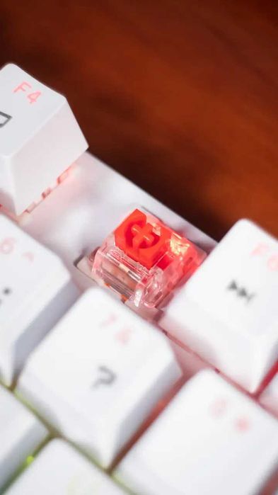 Механическая клавиатура SKYLION K87 White с RGB-подсветкой