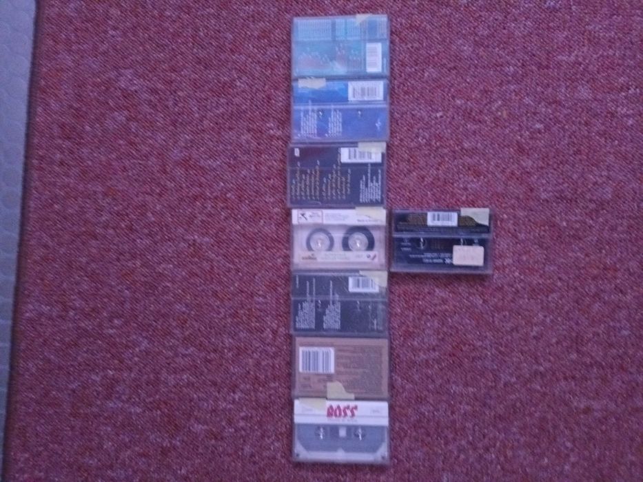 Kasety Magnetofonowe 8 szt. Oryginalne, testowane