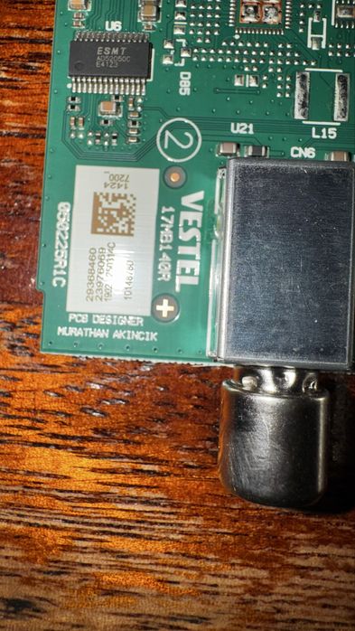Fonte alimentaçao e mainboard Vestel