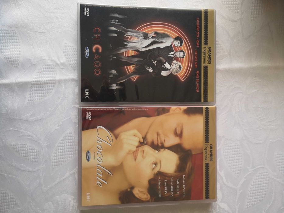 Lote de 4 filmes dvd