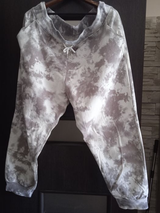 Spodnie dresowe baggy XXL