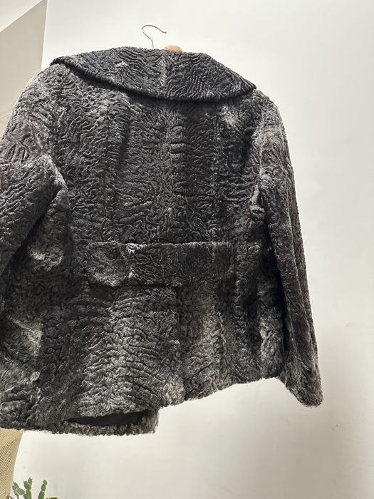 Полушубок каракуль размер S