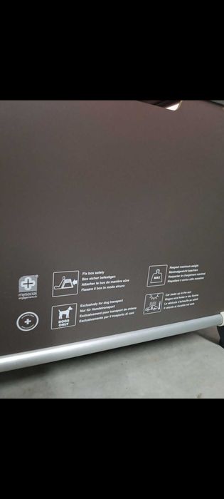 Transportadora para cão – DOGBOX Eco 1 (Tamanho S) – Segurança TÜV