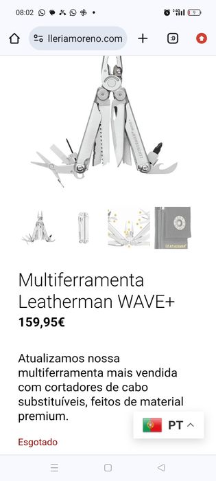 Alicate multiusos leatherman