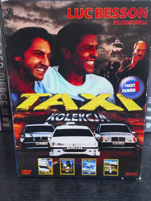 Taxi kolekcja DVD 1-4, płyty bez rys