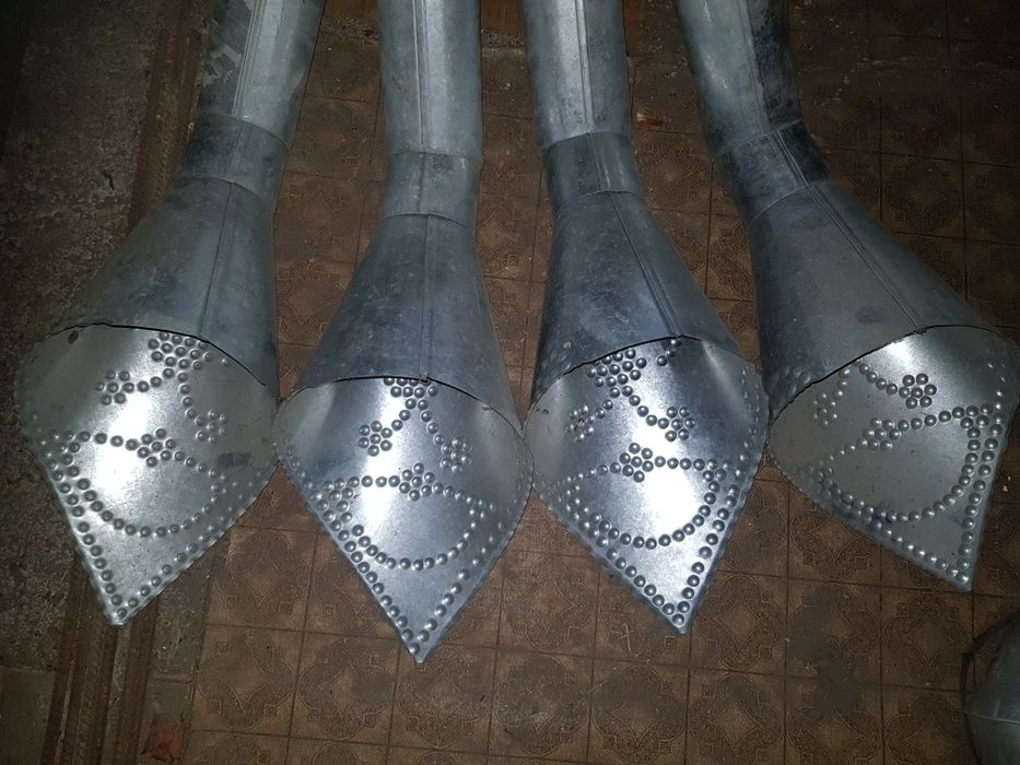 Водостоки на двускатную крышу 13м