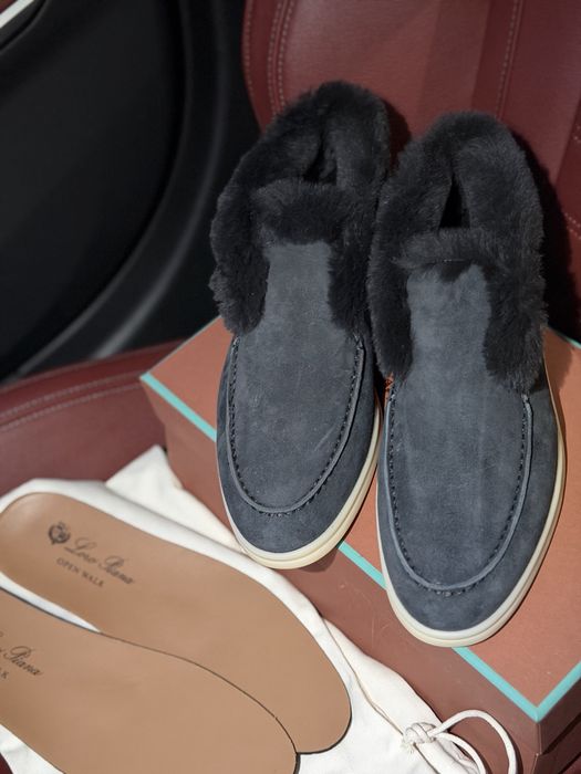 Лофери loro Piana зимние с мехом 38 размер