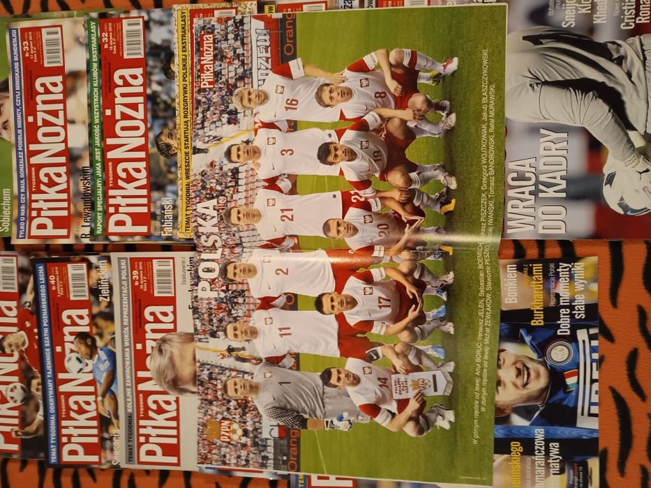 Tygodnik Piłka Nożna kompletny 2010 rok