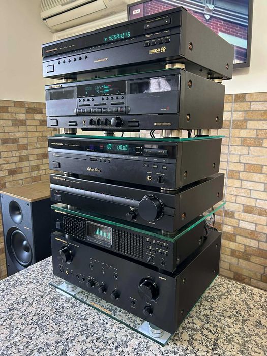 Marantz topo gama série completo com as colunas