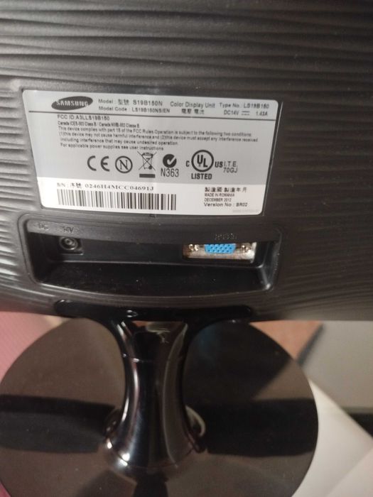 Ecrã monitor Samsung para PC.