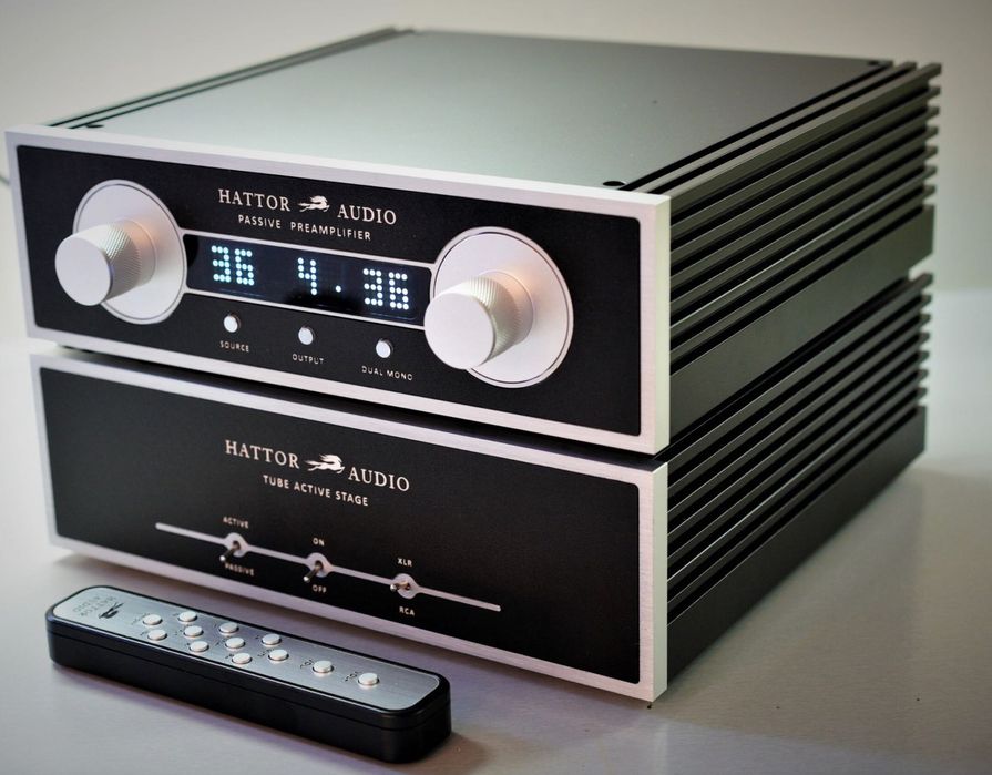 Hattor Audio – The Big Pré amplificador + tube stage