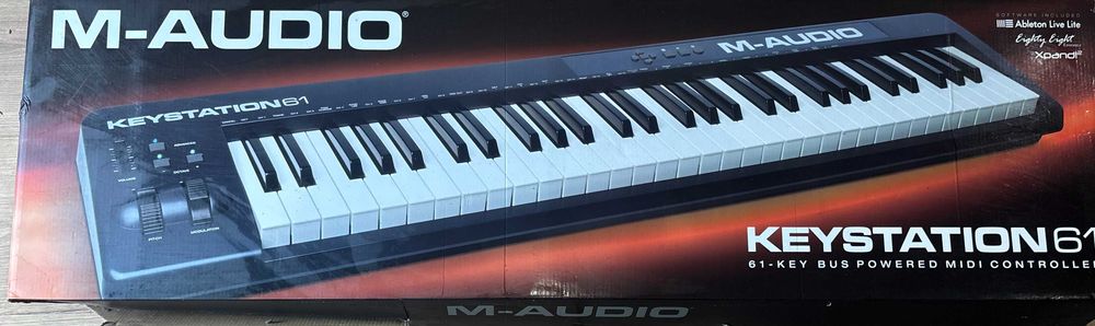 Teclado MIDI M-Audio Keystation 61 2