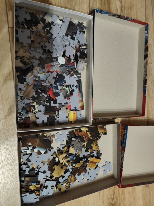 Puzzle star wars i spiderman