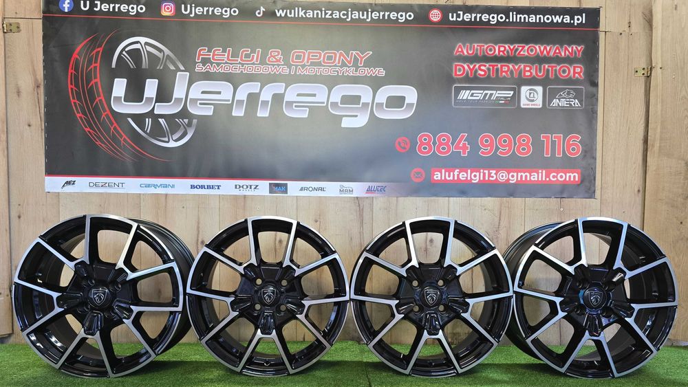 Nowe alufelgi PEUGEOT 16x4x108 - 1007,2008,207,208,301,308,Partner
