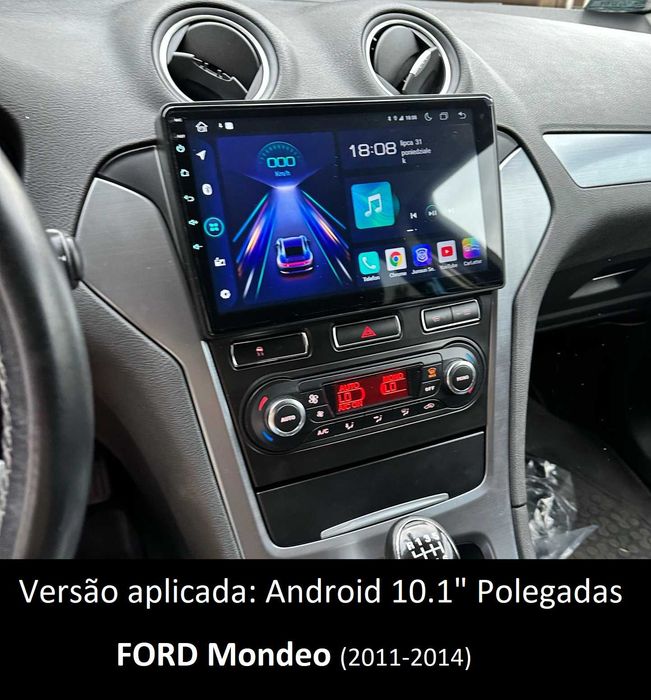 (NOVO) Rádio 2DIN • FORD • Mondeo MK4 (2007 a 2014) • Android 4+64GB
