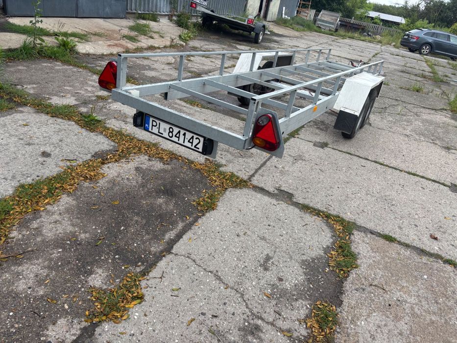 Przyczepa dłużyca 6m 9500 brutto