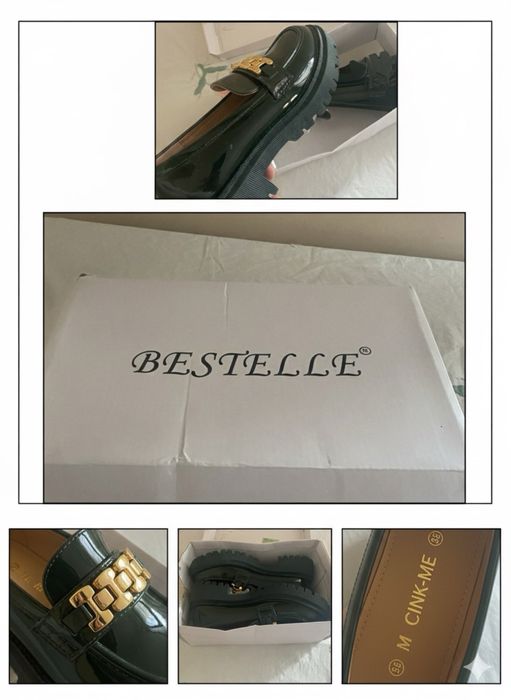 Sapatos verde clássicos Tam 38