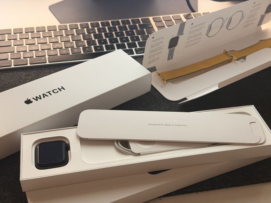 Apple Watch SE 2 gen 40mm czarny – komplet, kondycja 100%