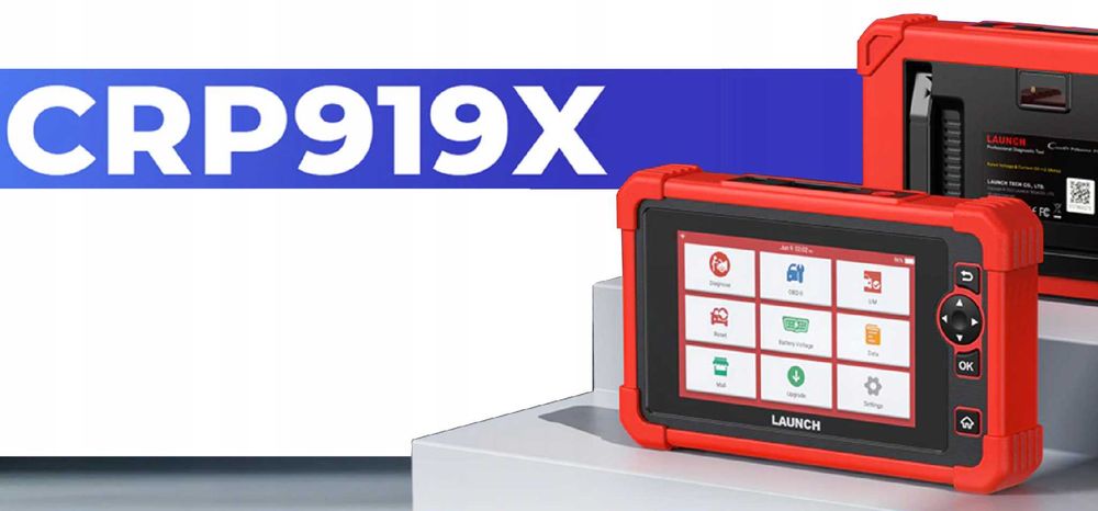 Tester Diagnostyczny Launch Crp919x Full new