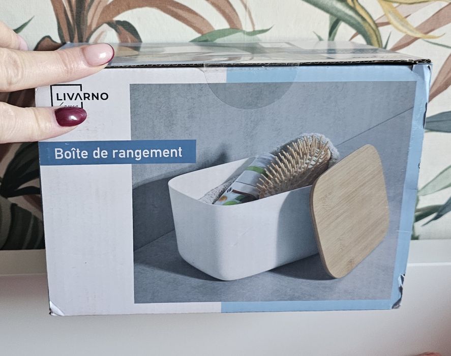 Biały pojemnik Livarno Nowy