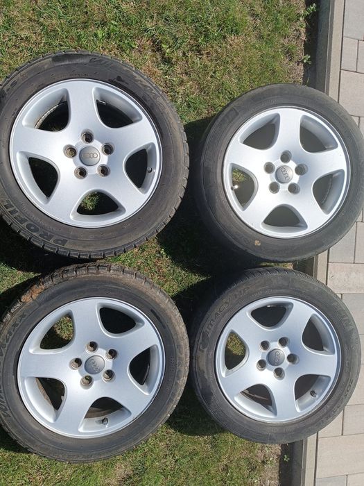 Alufelgi 16" Audi A4/B6 B7 A3/8P - VW B5 B6 felgi aluminiowe Alusy
