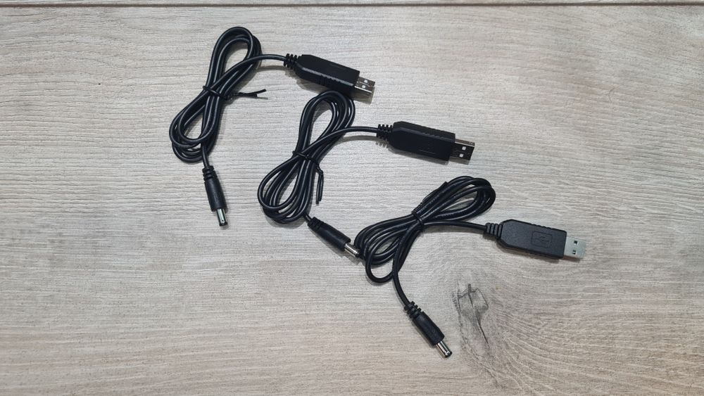 Перетворювач USB-DC 5V на 12V для живлення роутера