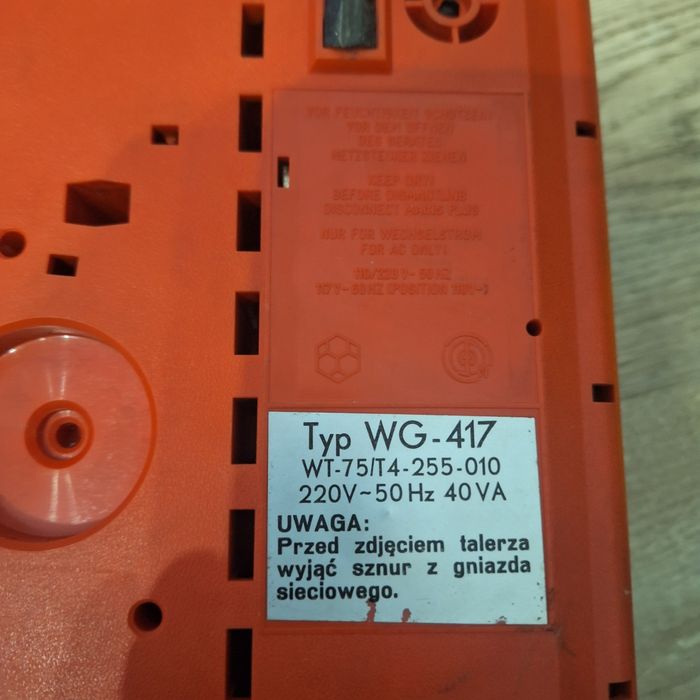 Gramofon UNITRA WG-417