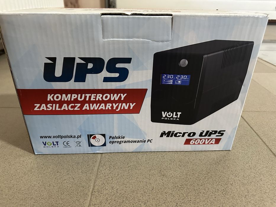 Джерело безперебійного живлення UPS Volt Polska Micro 600VA