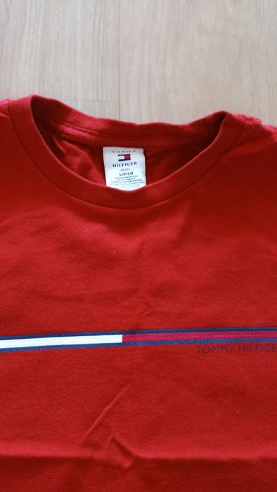 Damska bawełniana koszulka Tommy Hilfiger rozmiar S
