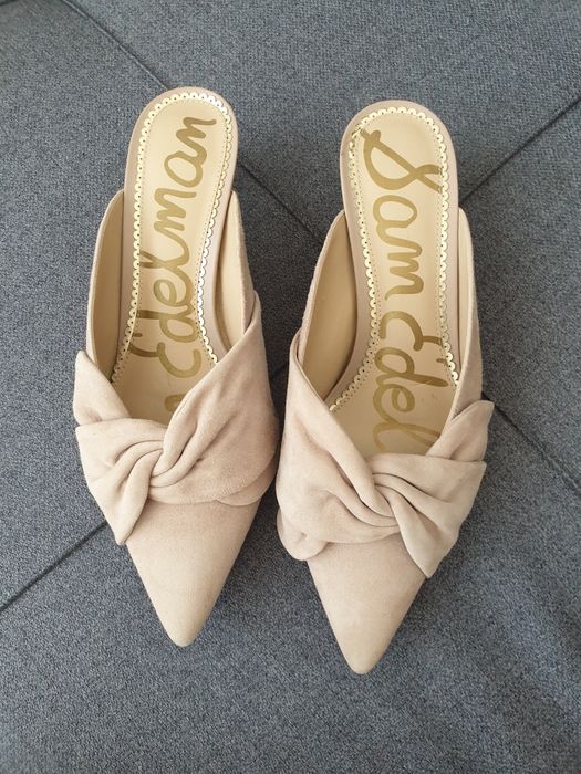 Брендові мюлі Sam Edelman натуральна замша 39