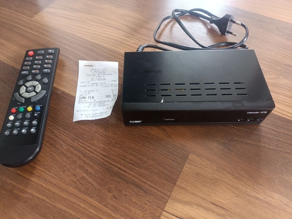 Dekoder STB HD N6 Nie działa po uderzeniu pioruna w antene